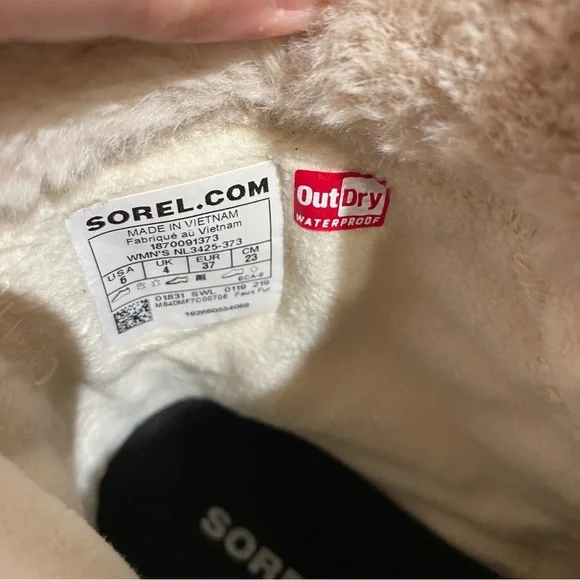 Sorel‎ winter boots size 6 - Picture 12 of 15